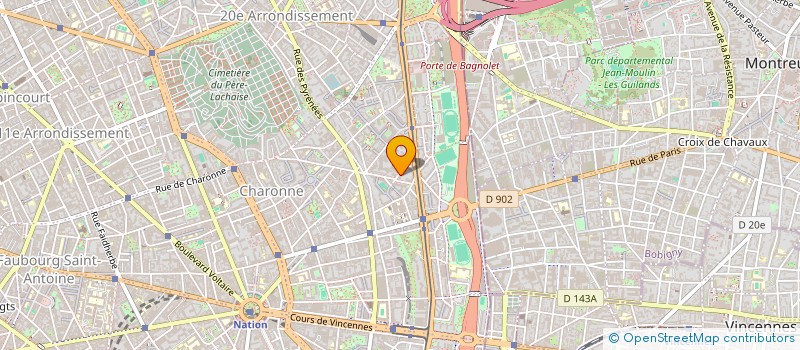 localisation de l'entreprise GLI SERVICE  PARIS