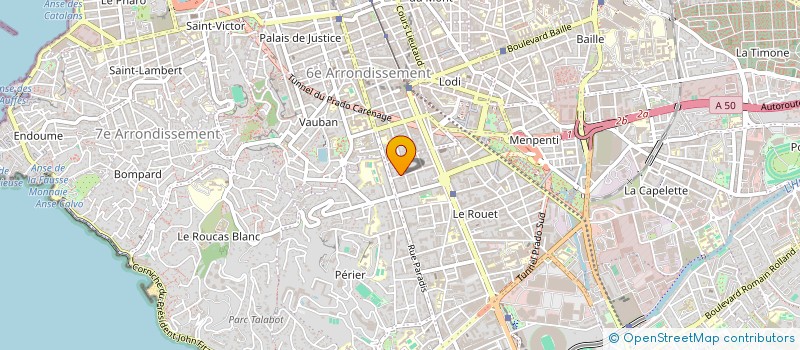 localisation de l'entreprise GLIAM à MARSEILLE