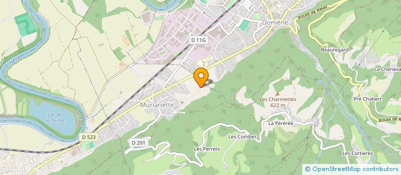 localisation de l'entreprise GLIB 93.1  MURIANETTE