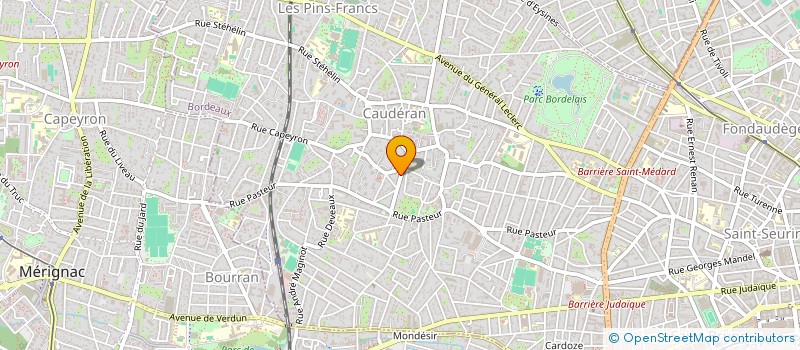 localisation de l'entreprise GLICEA à BORDEAUX