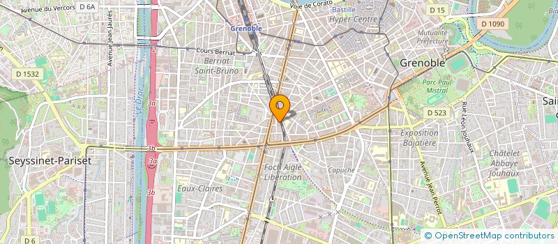 localisation de l'entreprise GLICK  GRENOBLE