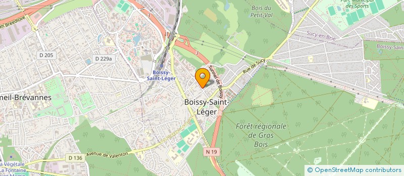 localisation de l'entreprise GLIDJI MULTI SERVICES à BOISSY-SAINT-LEGER