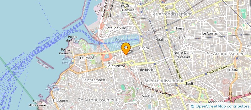 localisation de l'entreprise GLIME à MARSEILLE