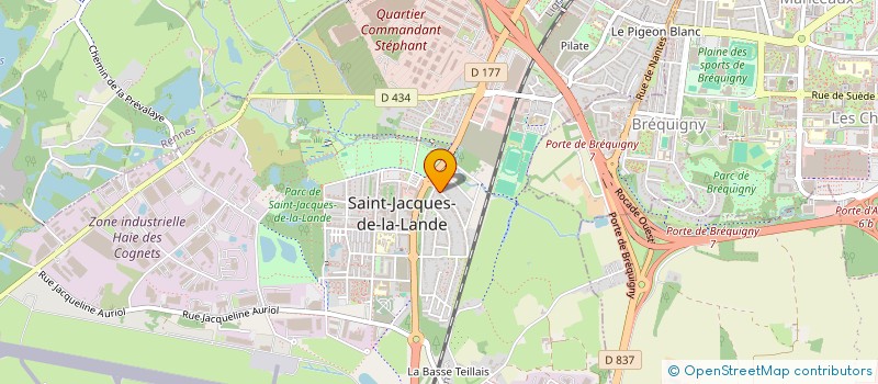 localisation de l'entreprise GLIMPSE  SAINT-JACQUES-DE-LA-LANDE