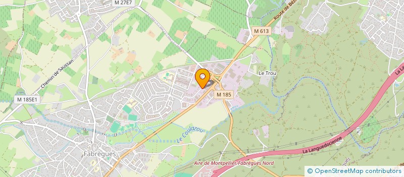 localisation de l'entreprise GLIOZZO MANUTENTION à FABREGUES