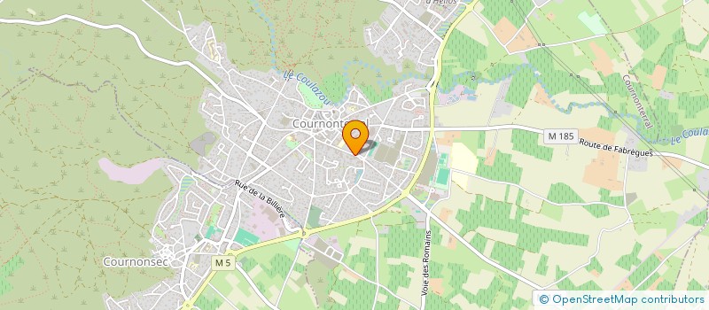 localisation de l'entreprise GLISS'IN MONTPELLIER à COURNONTERRAL