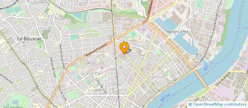localisation de l'entreprise GLISSE CONCEPT EXPLOITATION à BORDEAUX