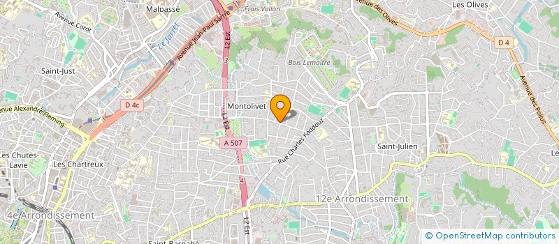 localisation de l'entreprise GLISSE DU SUD à MARSEILLE