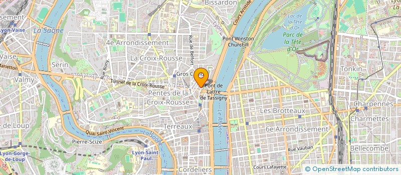 localisation de l'entreprise GLISSE PLEIN AIR à LYON