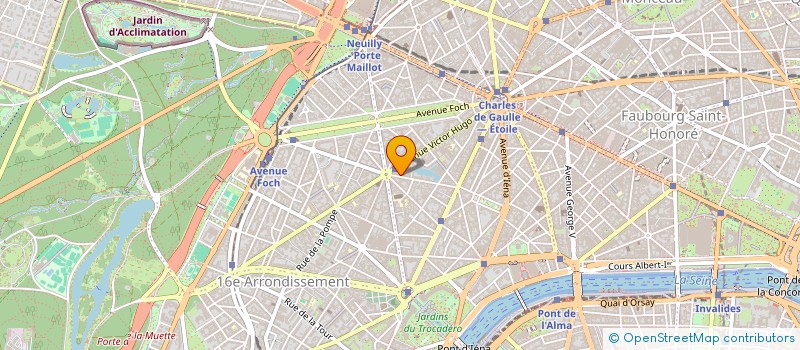 localisation de l'entreprise GLJ CONSEIL  PARIS