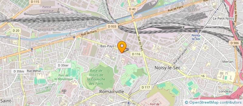 localisation de l'entreprise GLJD à ROMAINVILLE