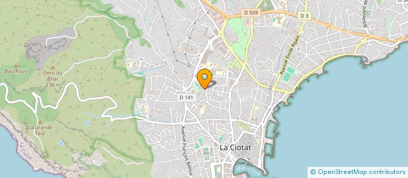 localisation de l'entreprise GLJM  LA CIOTAT