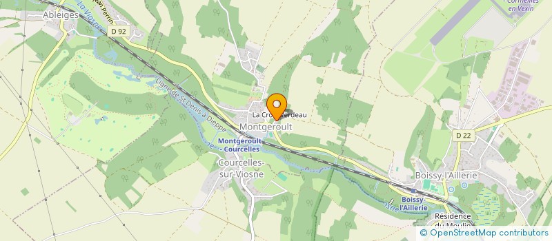 localisation de l'entreprise GLL à VERSAILLES