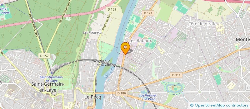 localisation de l'entreprise GLL AUTOMOBILE à MONTESSON