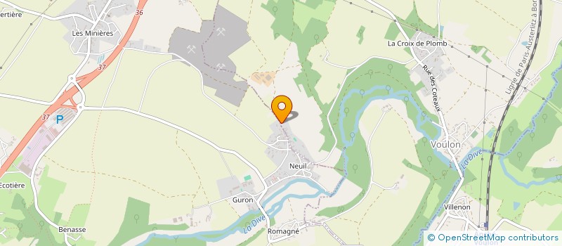 localisation de l'entreprise GLLAM HOLDING  VOULON