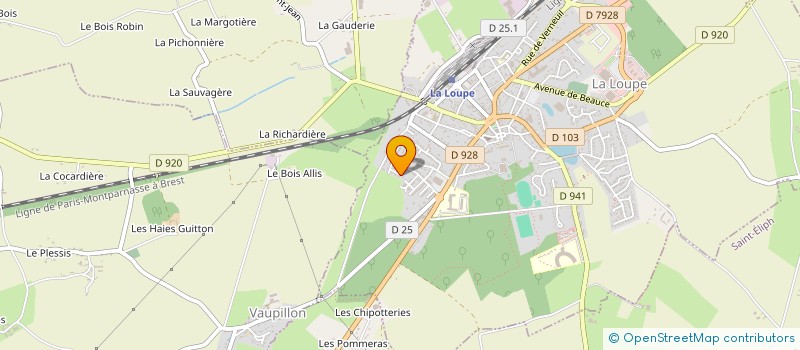 localisation de l'entreprise GLLOQ à ARCISSES