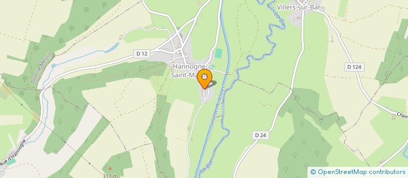 localisation de l'entreprise GLLOQ FAMILY  HANNOGNE-SAINT-MARTIN