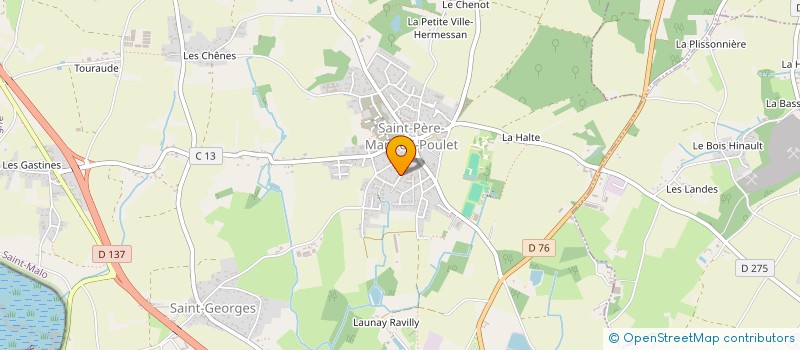 localisation de l'entreprise GLM  SAINT-PERE-MARC-EN-POULET