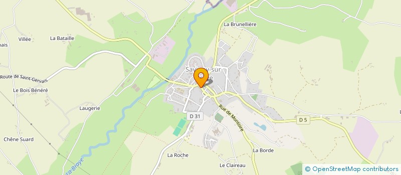 localisation de l'entreprise GLM  SAVIGNY-SUR-BRAYE