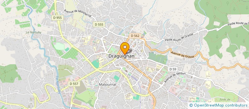 localisation de l'entreprise GLM CONSTRUCTIONS  DRAGUIGNAN