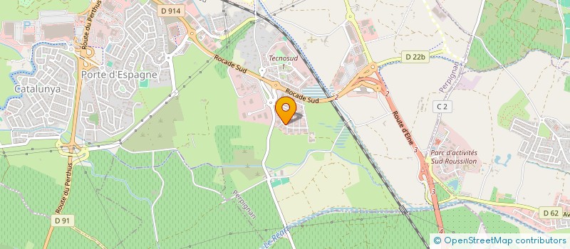 localisation de l'entreprise GLM CONSULTANT  PERPIGNAN