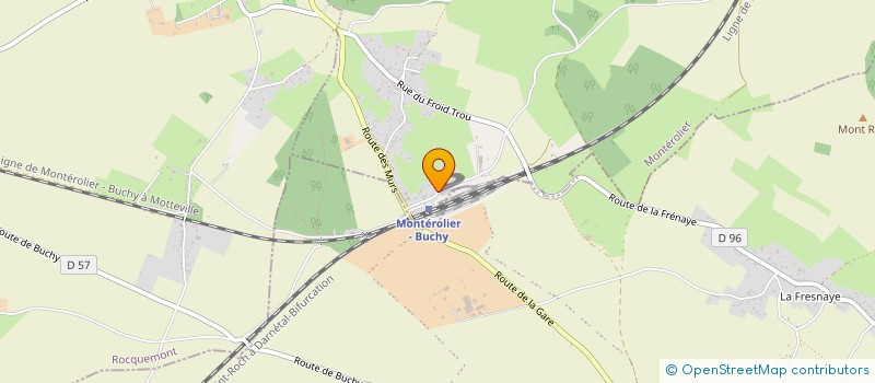 localisation de l'entreprise GLM GROUPE  MONTEROLIER