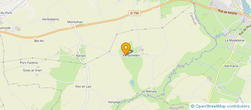 localisation de l'entreprise GLM IMMO  CANIHUEL