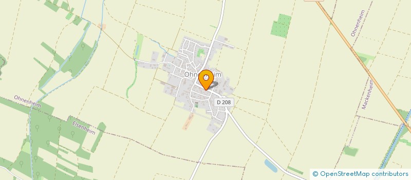 localisation de l'entreprise GLM TOITURES ARTISANALES  OHNENHEIM