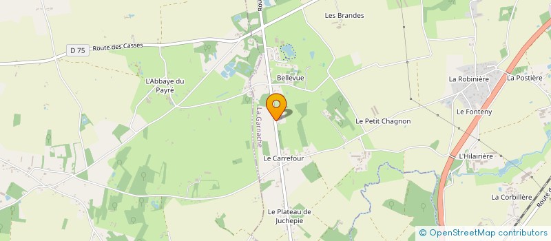 localisation de l'entreprise GLMJ à LA GARNACHE