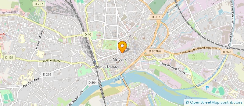 localisation de l'entreprise GLMS IMMPBILIER à NEVERS