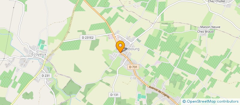 localisation de l'entreprise GLN  BRIZAMBOURG