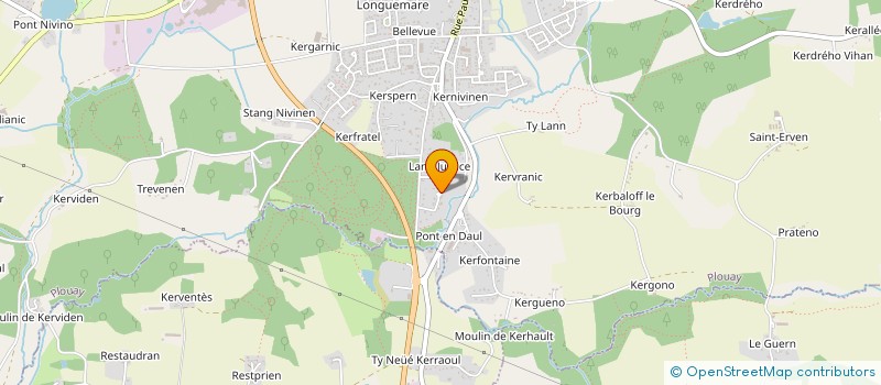 localisation de l'entreprise GLN CONSULTING  PLOUAY