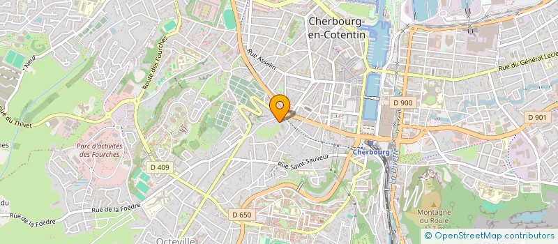 localisation de l'entreprise GLO ASSOCIATES  CHERBOURG-EN-COTENTIN