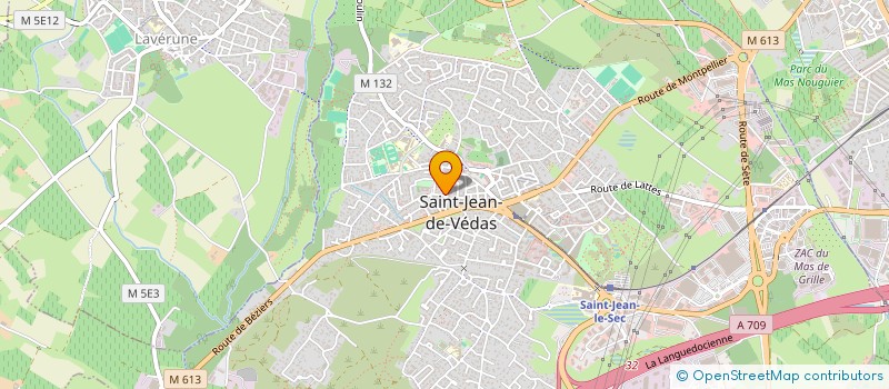localisation de l'entreprise GLO T ET MICHEL P à SAINT-JEAN-DE-VEDAS