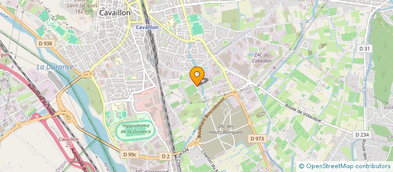 localisation de l'entreprise GLOB  CAVAILLON