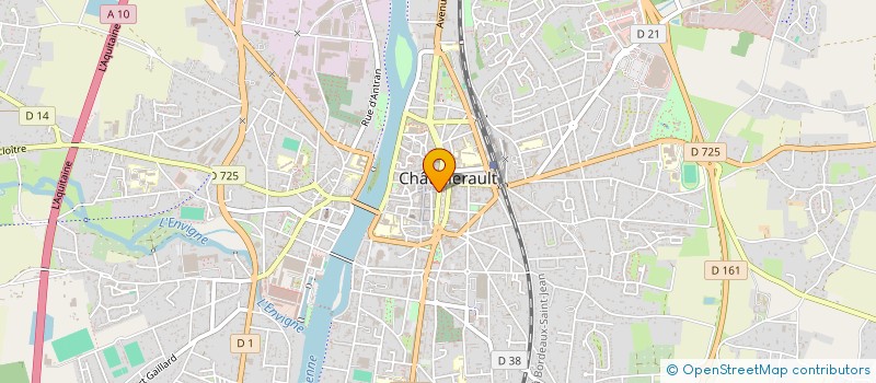 localisation de l'entreprise GLOB INVEST à CHATELLERAULT