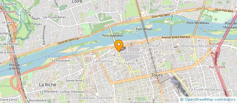 localisation de l'entreprise GLOB'O'PLANTES FRANCE à TOURS