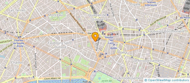 localisation de l'entreprise GLOBAL à PARIS