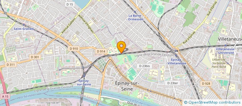 localisation de l'entreprise GLOBAL à EPINAY-SUR-SEINE