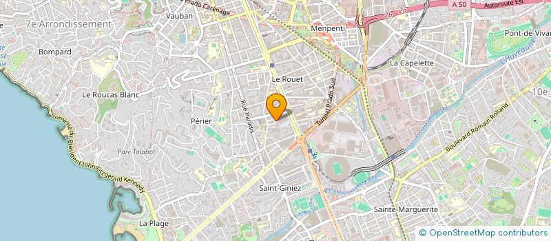localisation de l'entreprise GLOBAL ADC à MARSEILLE