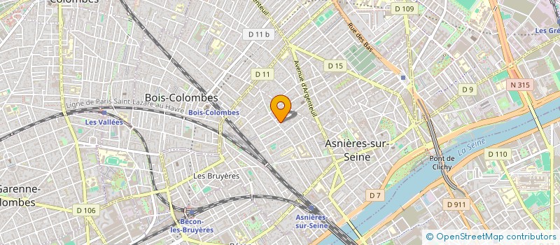 localisation de l'entreprise GLOBAL ADVICE & SUPPLY SERVICES à ASNIERES-SUR-SEINE