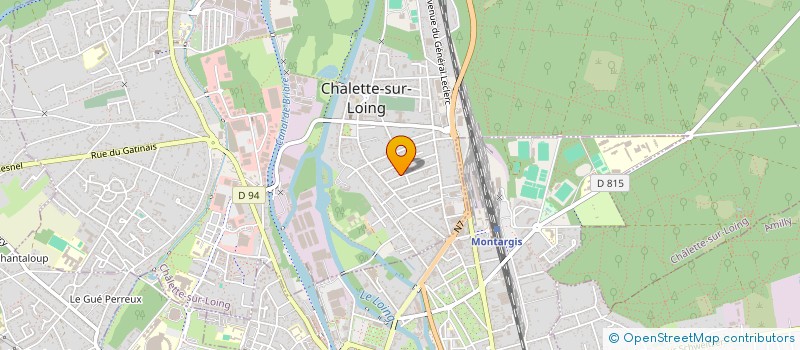 localisation de l'entreprise GLOBAL AFRIQUE DEVELOPPEMENT ET SOLIDARITE (GADS) à CHALETTE-SUR-LOING