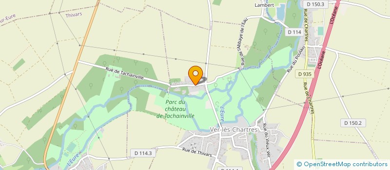 localisation de l'entreprise GLOBAL AGENCEMENT à VER-LES-CHARTRES