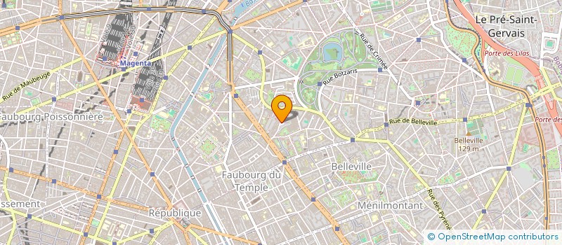 localisation de l'entreprise GLOBAL ARCHI  PARIS