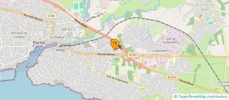 localisation de l'entreprise GLOBAL ASSET MDB  PORNIC