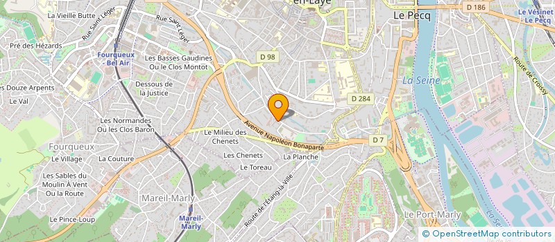 localisation de l'entreprise GLOBAL ASSISTANCE  AFRIQUE  SAINT-GERMAIN-EN-LAYE