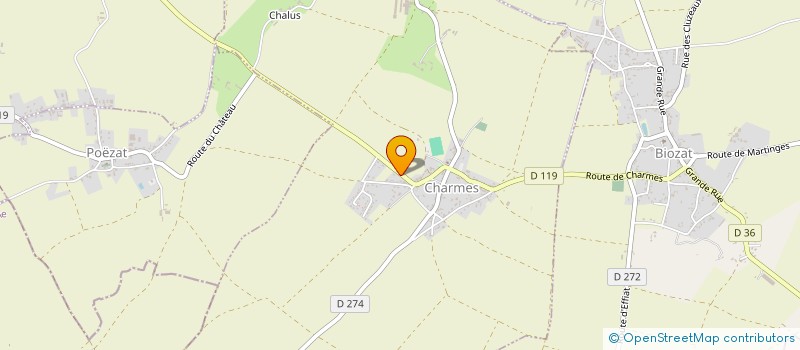 localisation de l'entreprise GLOBAL AUDIO NETWORK  MONTEIGNET-SUR-L'ANDELOT