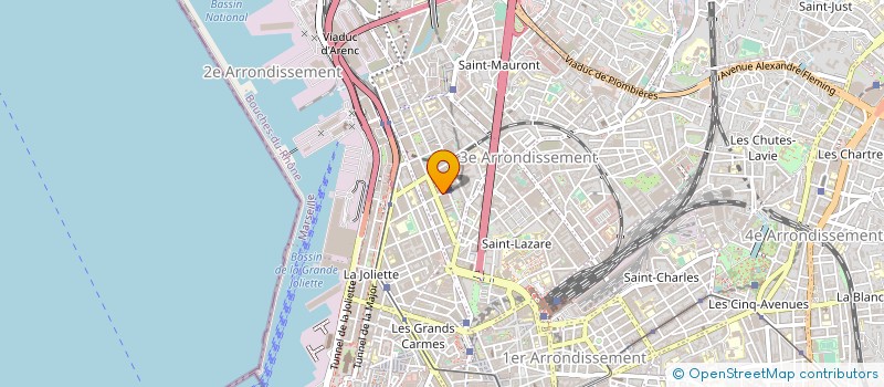 localisation de l'entreprise GLOBAL AUTO à MARSEILLE