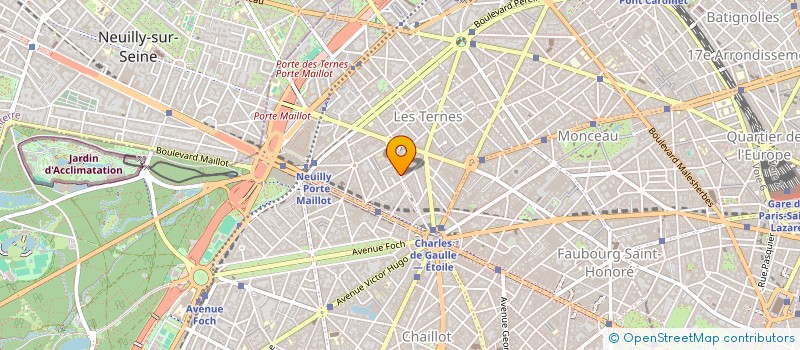 localisation de l'entreprise GLOBAL AUTO  PARIS