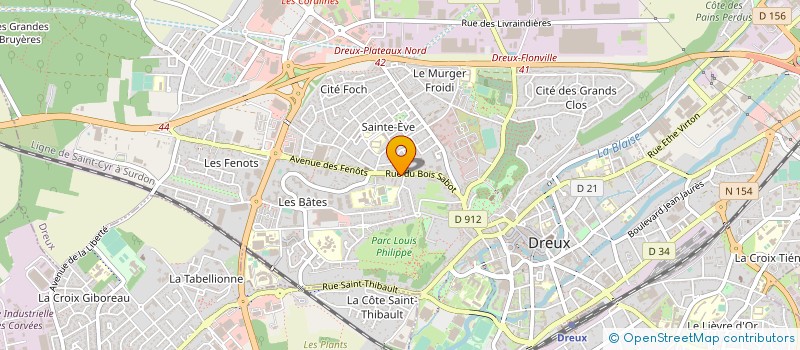 localisation de l'entreprise GLOBAL AUTO DISCOUNT à DREUX